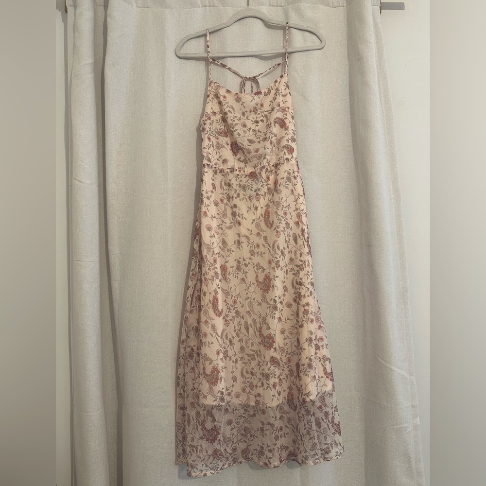 Cute open back dress